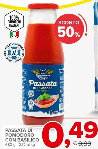 Todis Passata di pomodoro offerta