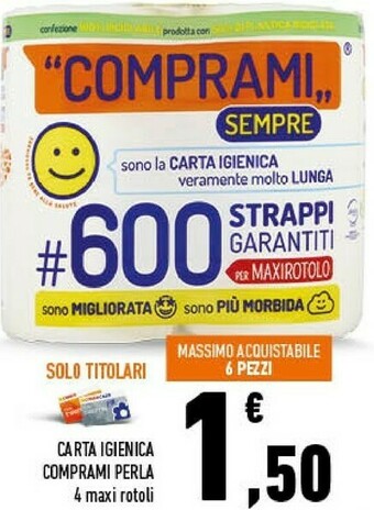 Conad Superstore Carta igienica offerta