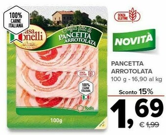 Todis Pancetta offerta
