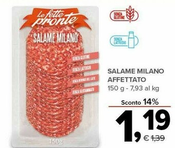 Todis Salame milano offerta