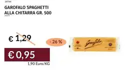 Prezzemolo e Vitale Garofalo spaghetti alla chitarra offerta