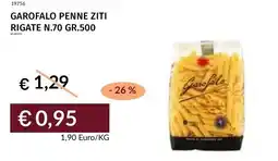Prezzemolo e Vitale Garofalo penne ziti rigate n.70 offerta