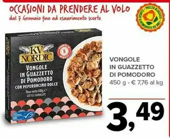 Todis Vongole offerta