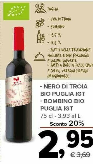 Todis Vino rosso offerta