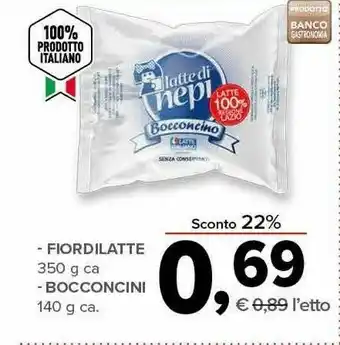 Todis Fior di latte offerta