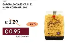 Prezzemolo e Vitale Garofalo classica n. 82 mista corta offerta