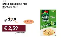 Prezzemolo e Vitale Gallo blond riso per insalate offerta