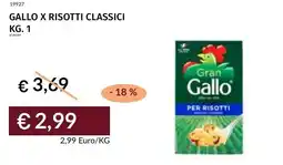 Prezzemolo e Vitale Gallo x risotti classici offerta