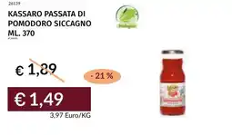 Prezzemolo e Vitale Kassaro passata di pomodoro siccagno offerta
