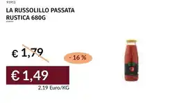 Prezzemolo e Vitale La russolillo passata rustica offerta