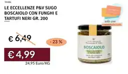 Prezzemolo e Vitale Le eccellenze p&v sugo boscaiolo con funghi e tartufi neri offerta