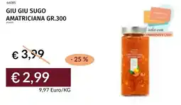 Prezzemolo e Vitale Giu giu sugo amatriciana offerta