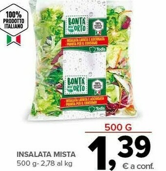 Todis Insalata offerta