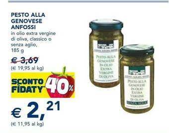 Esselunga Pesto offerta