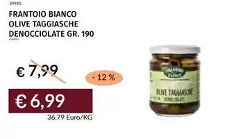 Prezzemolo e Vitale Frantoio bianco olive taggiasche denocciolate offerta