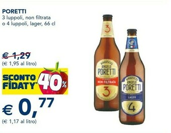 Esselunga Birra offerta