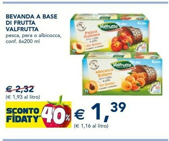 Esselunga Succhi di frutta offerta