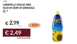 Prezzemolo e Vitale Carapelli giglio oro olio di semi di girasole offerta