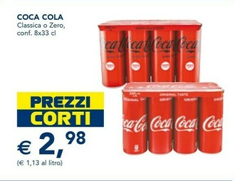 Esselunga Coca cola zero offerta