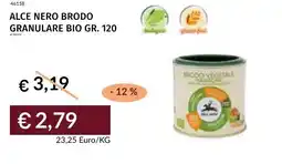 Prezzemolo e Vitale Alce nero brodo granulare bio offerta