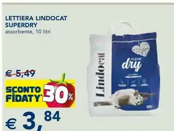 Esselunga Lettiera per gatti offerta