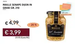 Prezzemolo e Vitale Maille senape dijon in grani offerta