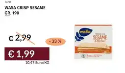 Prezzemolo e Vitale Wasa crisp sesame offerta