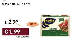 Prezzemolo e Vitale Wasa original offerta
