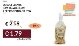 Prezzemolo e Vitale Le eccellenze p&v taralli con peperoncino offerta