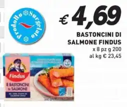 Coal Bastoncini di salmone FINDUS offerta