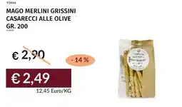 Prezzemolo e Vitale Mago merlini grissini casarecci alle olive offerta