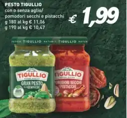 Coal Pesto tigullio con o senza aglio/ pomodori secchi e pistacchi offerta