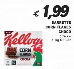 Coal Barrette corn flakes choco offerta