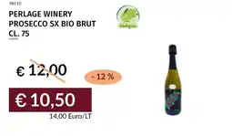 Prezzemolo e Vitale Perlage winery prosecco sx bio brut offerta