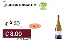 Prezzemolo e Vitale Rallo evro inzolia offerta