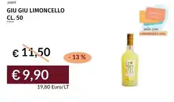 Prezzemolo e Vitale Giu giu limoncello offerta