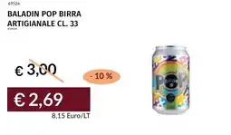 Prezzemolo e Vitale Baladin pop birra artigianale offerta