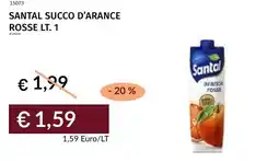 Prezzemolo e Vitale Santal succo d'arance rosse offerta