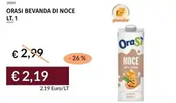 Prezzemolo e Vitale Orasi bevanda di noce offerta