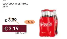 Prezzemolo e Vitale Coca cola in vetro offerta