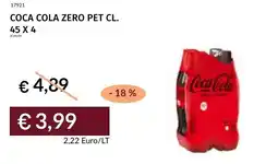 Prezzemolo e Vitale Coca cola zero pet offerta