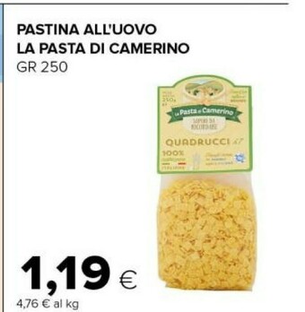 Tigre Pasta all'uovo offerta