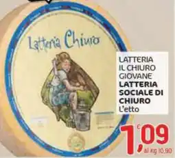 Crai Latteria il chiuro giovane LATTERIA SOCIALE DI CHIURO offerta