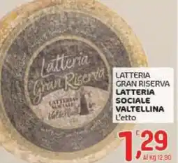 Crai Latteria gran riserva LATTERIA SOCIALE VALTELLINA offerta