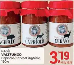 Crai Ragù VALTFUNGO offerta