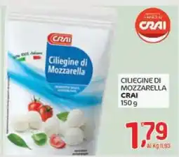 Crai Ciliegine di mozzarella CRAI offerta