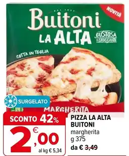 Iperal Pizza la alta BUITONI margherita offerta