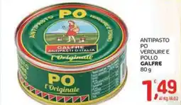 Crai Antipasto po verdure e pollo GALFRE offerta