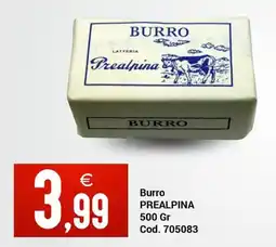 Centro Cash Burro PREALPINA offerta