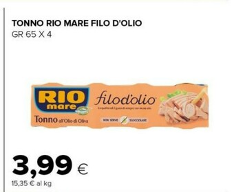 Tigre Tonno rio mare offerta